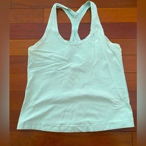 Lululemon - Cropped Cool Racerback Tank Top Nulu
